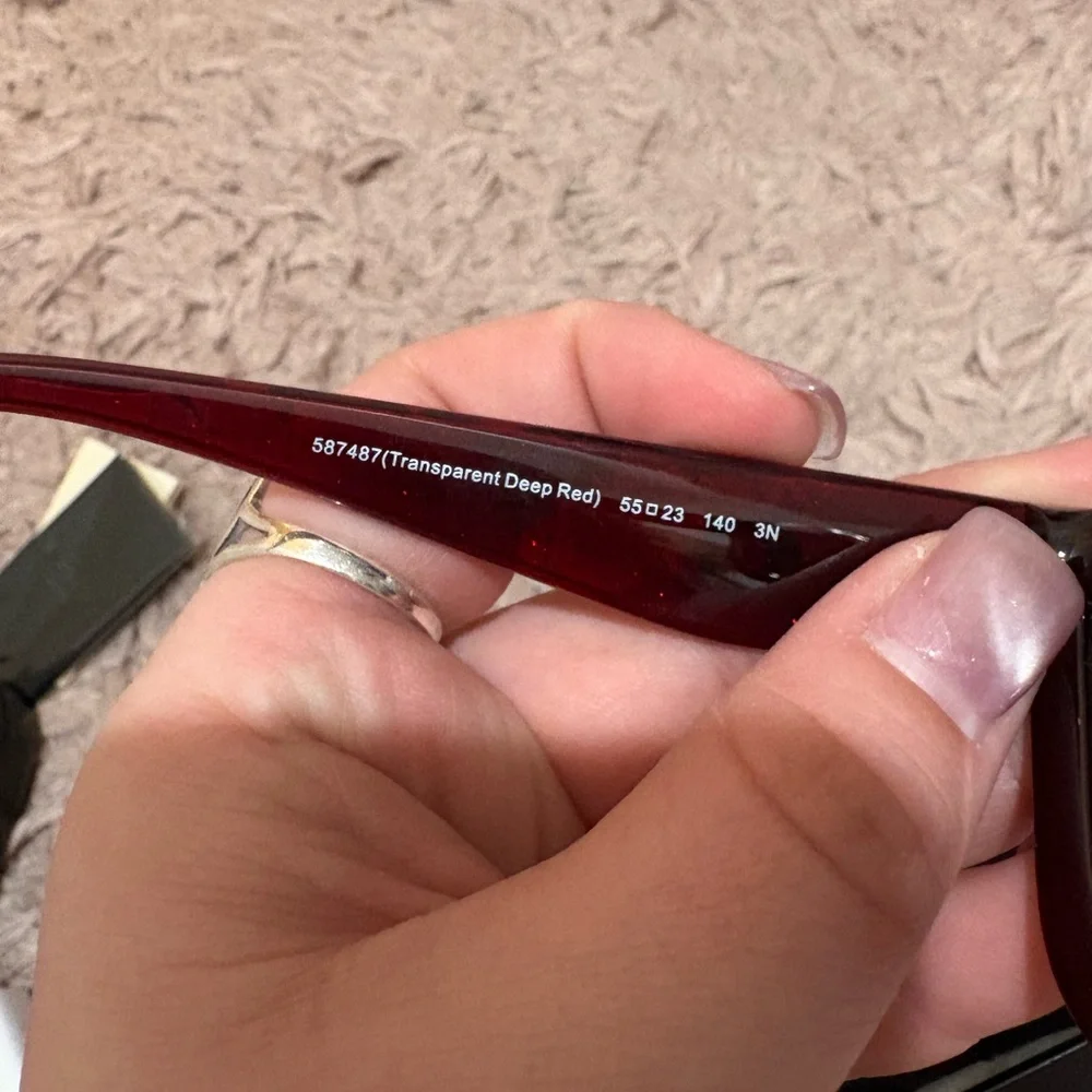 Coach Burgundy Sunglasses - Picture 7 of 7